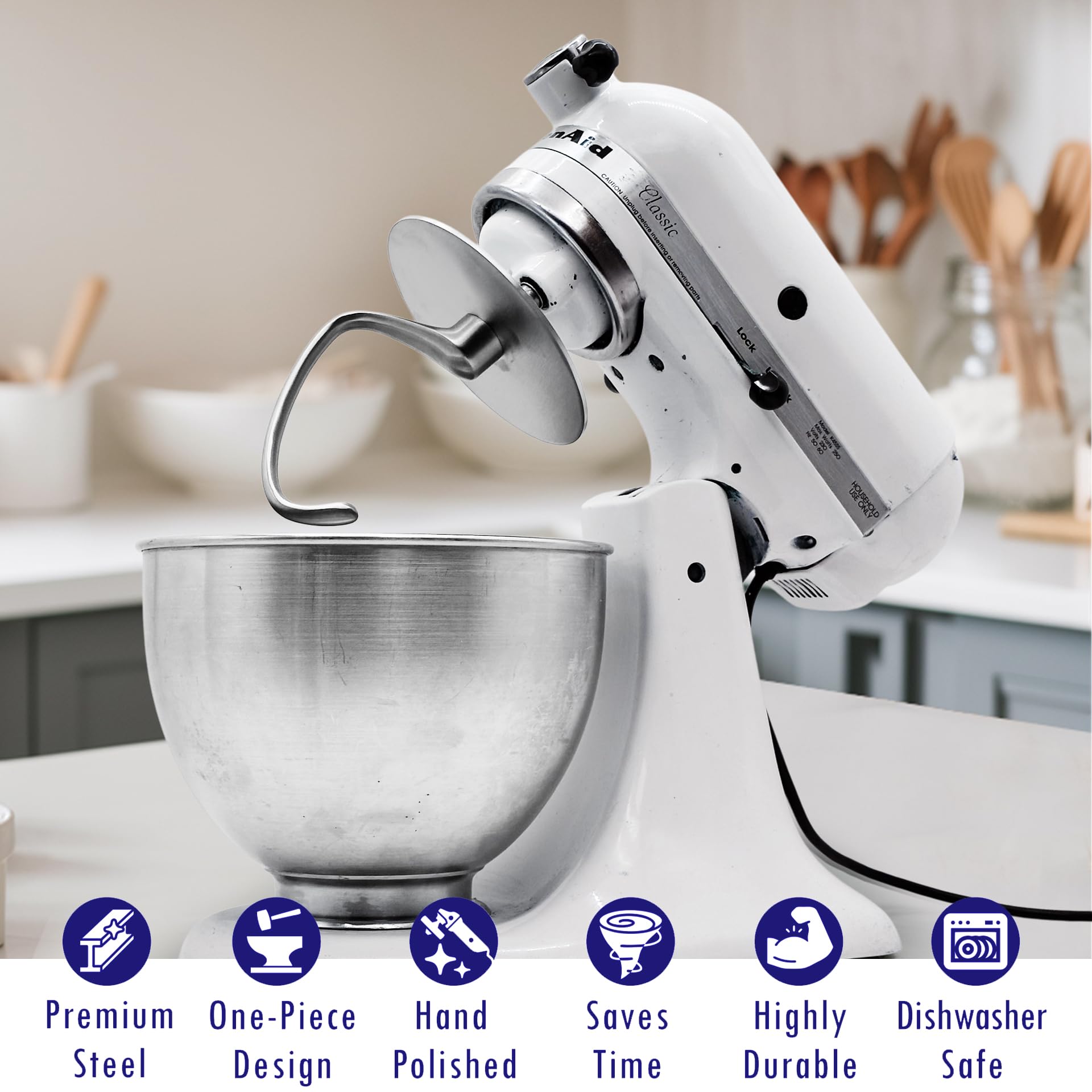 Merisch tilt-head mixer accessory offers long-term performance
