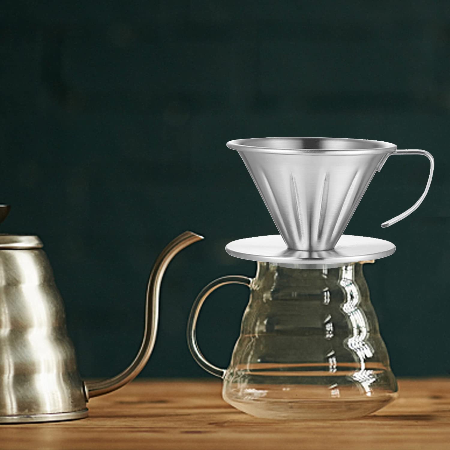 MERMOO YILAN stainless steel dripper ships from China with reliable support