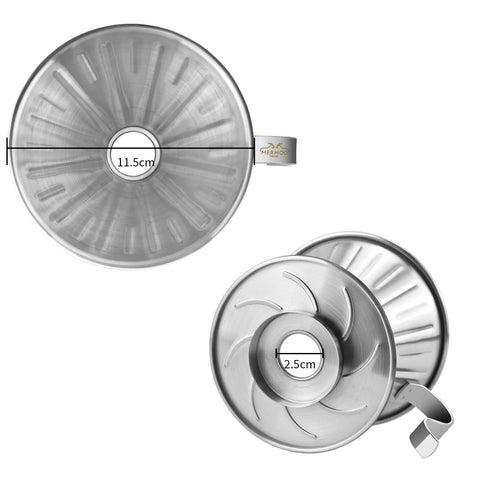 MERMOO YILAN s-size pour-over dripper for 1-2 cup brews