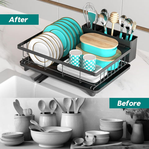 MERRYBOX stability feet ensure steady countertop use during drying.