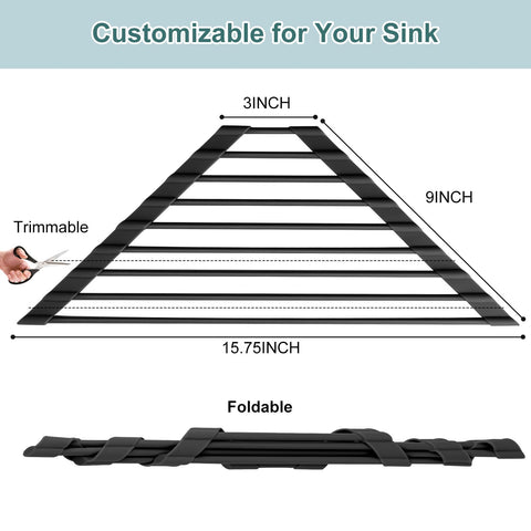 MERRYBOX silicone-wrapped dish caddy close-up showing rust-proof construction.