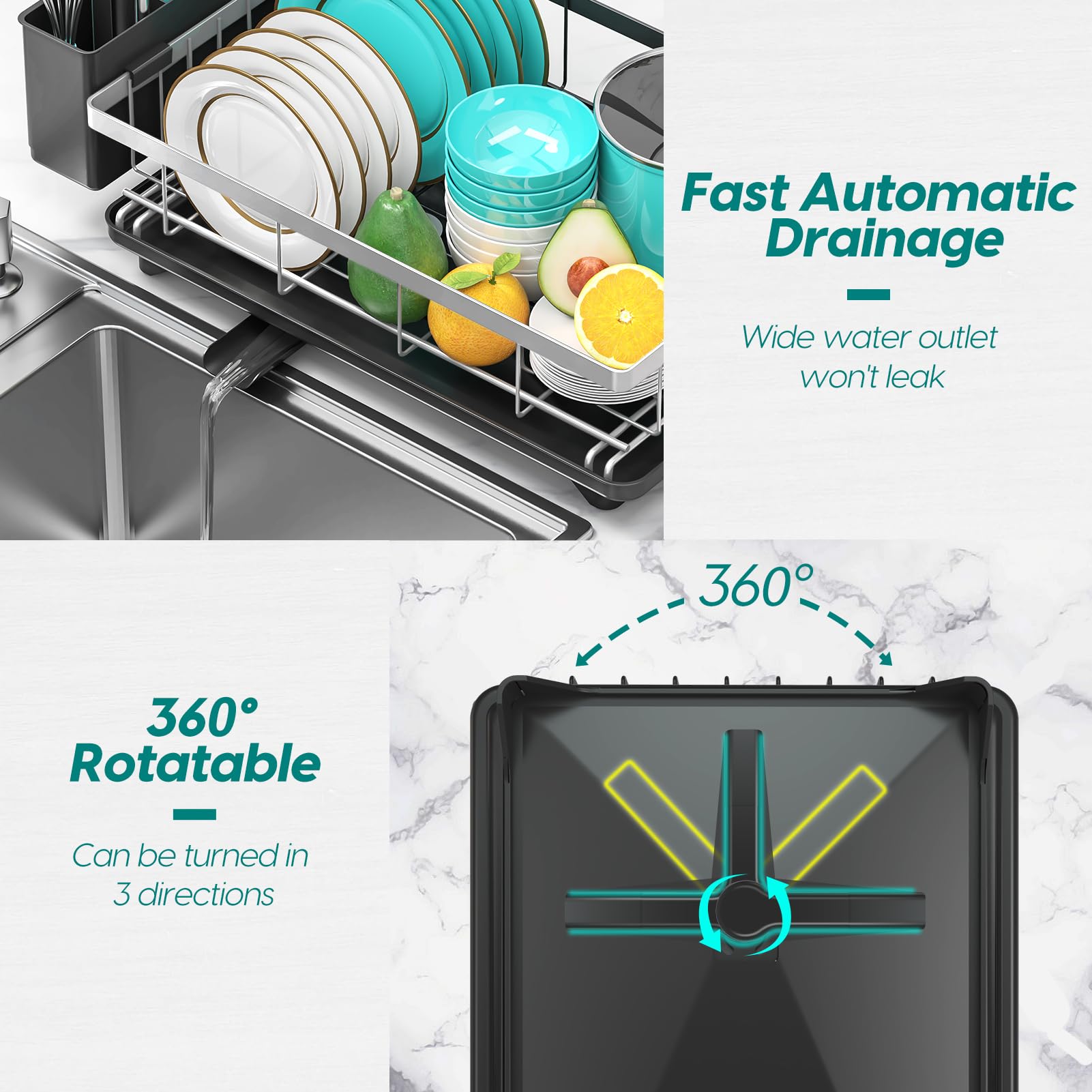 MERRYBOX compact rack ideal for small kitchens
