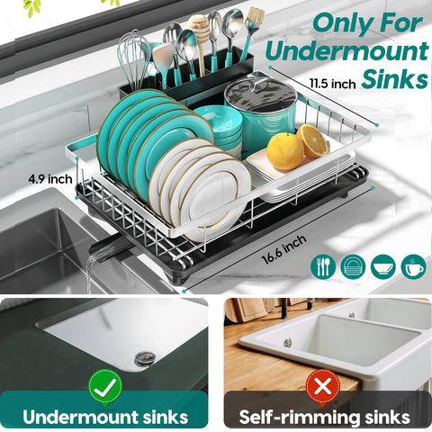 MERRYBOX three-compartment utensil holder keeps cutlery organized