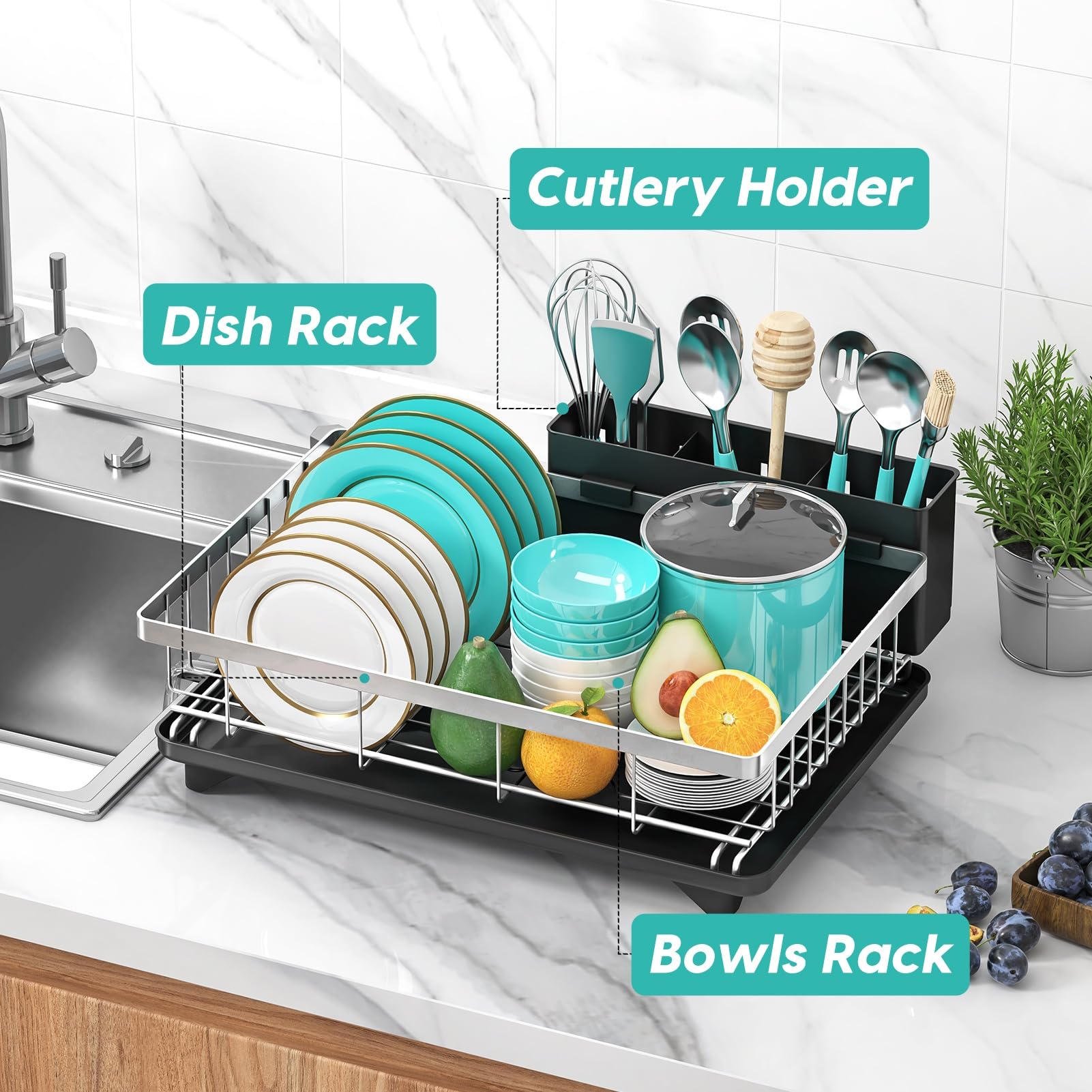 MERRYBOX water tray design prevents leaks into the sink
