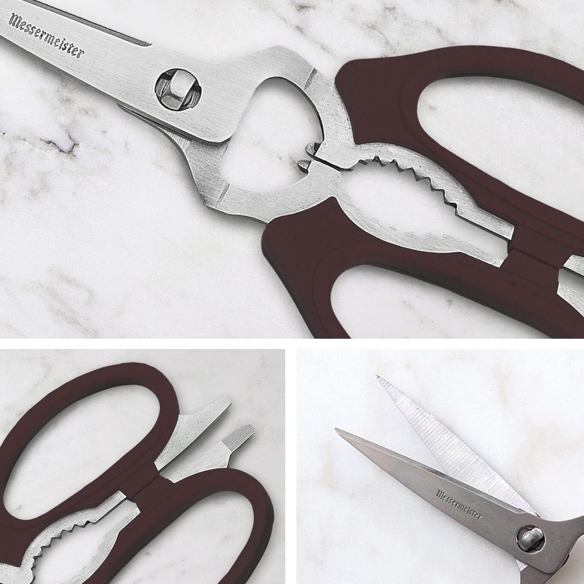 7-tool setup with screwdriver and nut cracker for versatile kitchen tasks.