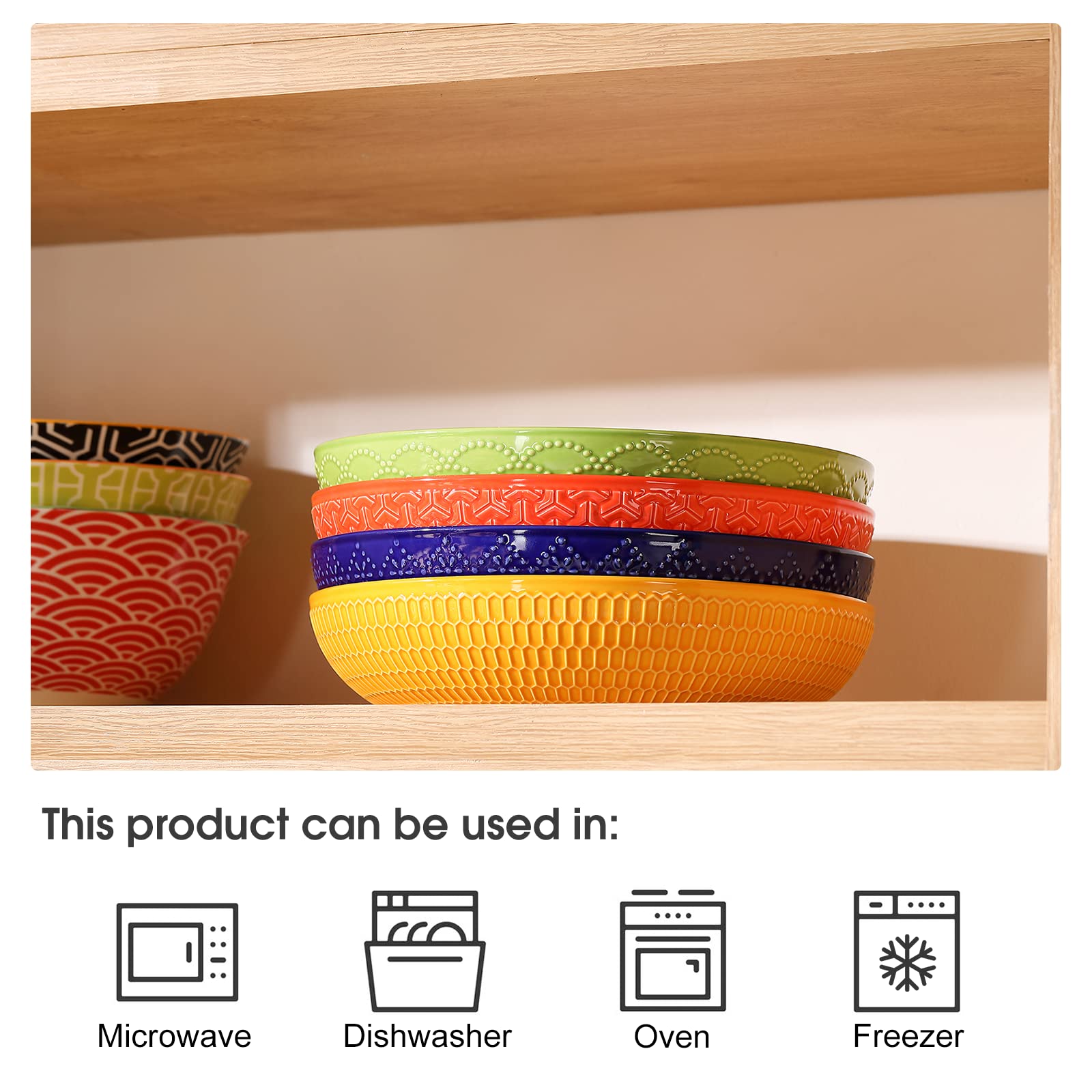 Metahom wide shallow design supports versatile serving for pasta, salads, and more