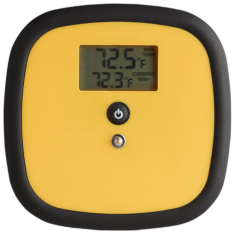 Metal Magery Taylor 8791 replacement thermometer inside dishwasher for precise cycle readings.