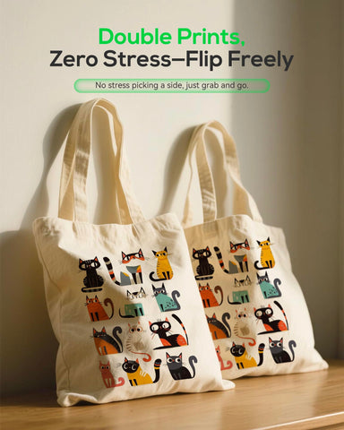 METALPHA eco-friendly canvas tote aiding waste reduction.