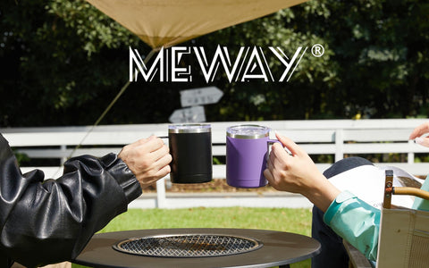 MEWAY travel cup for hot or cold beverages during trips