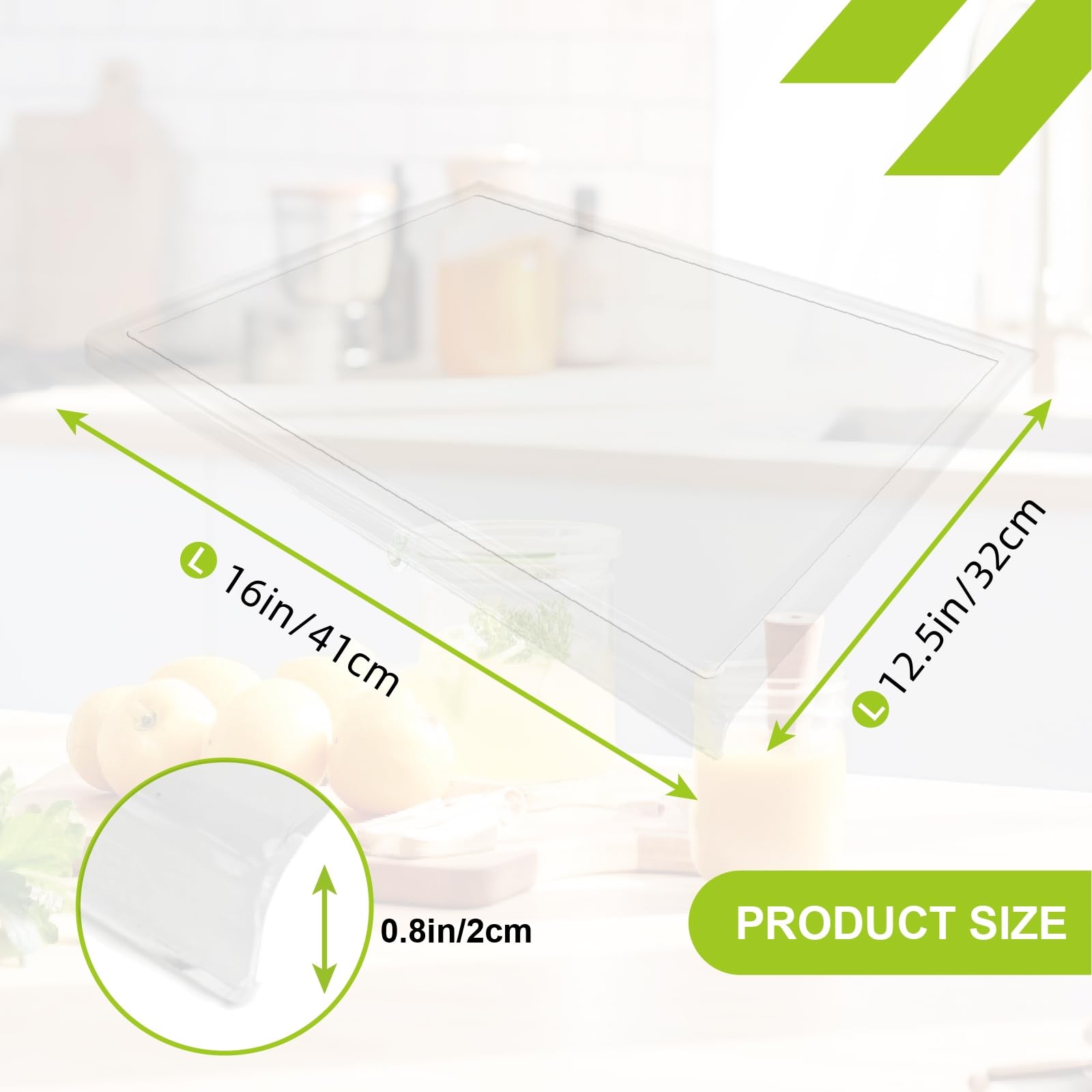 MEWSDEN non-slip dough mat doubles as rolling surface for dough.