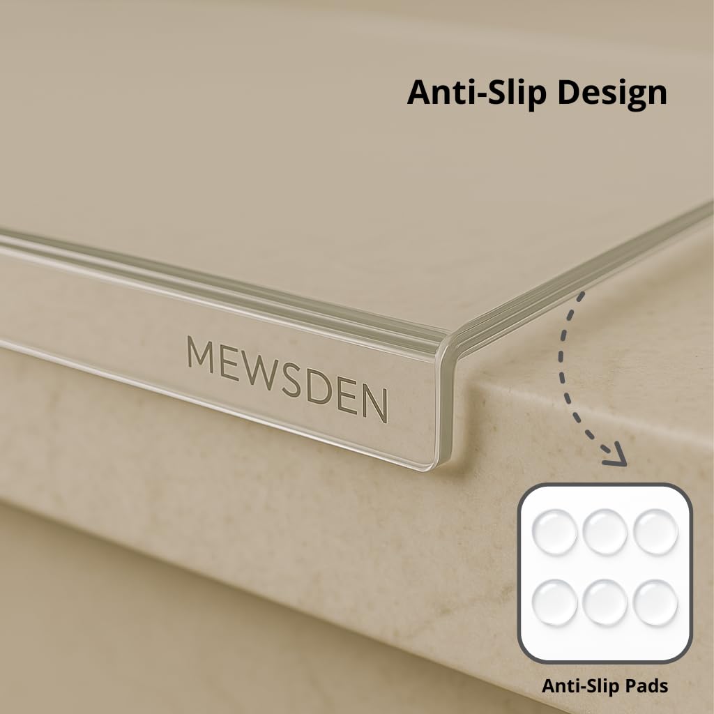 MEWSDEN serving platter and charcuterie board in one compact board.