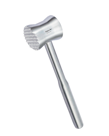 Meykers Meat Tenderizer Mallet with premium stainless steel construction for durability