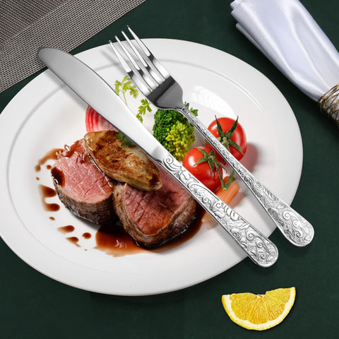 Meythway vintage carved silverware gift packaging ready for holiday gifting.