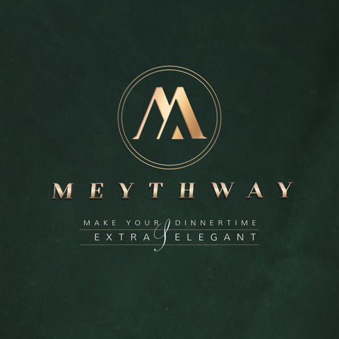 Meythway vintage carved silverware table setting showcasing retro elegance for daily meals.