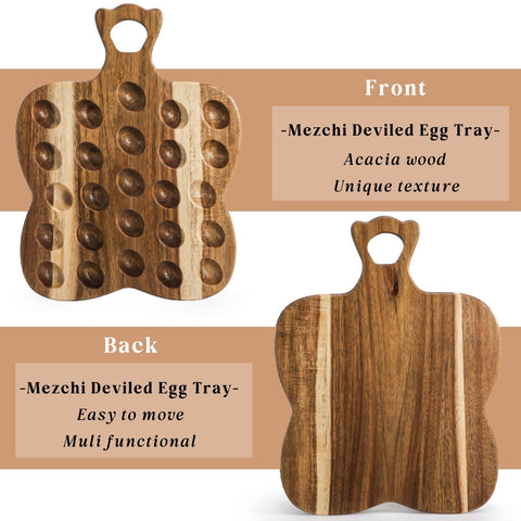 Mezchi two-sided design with slots on one side and a flat surface on the other