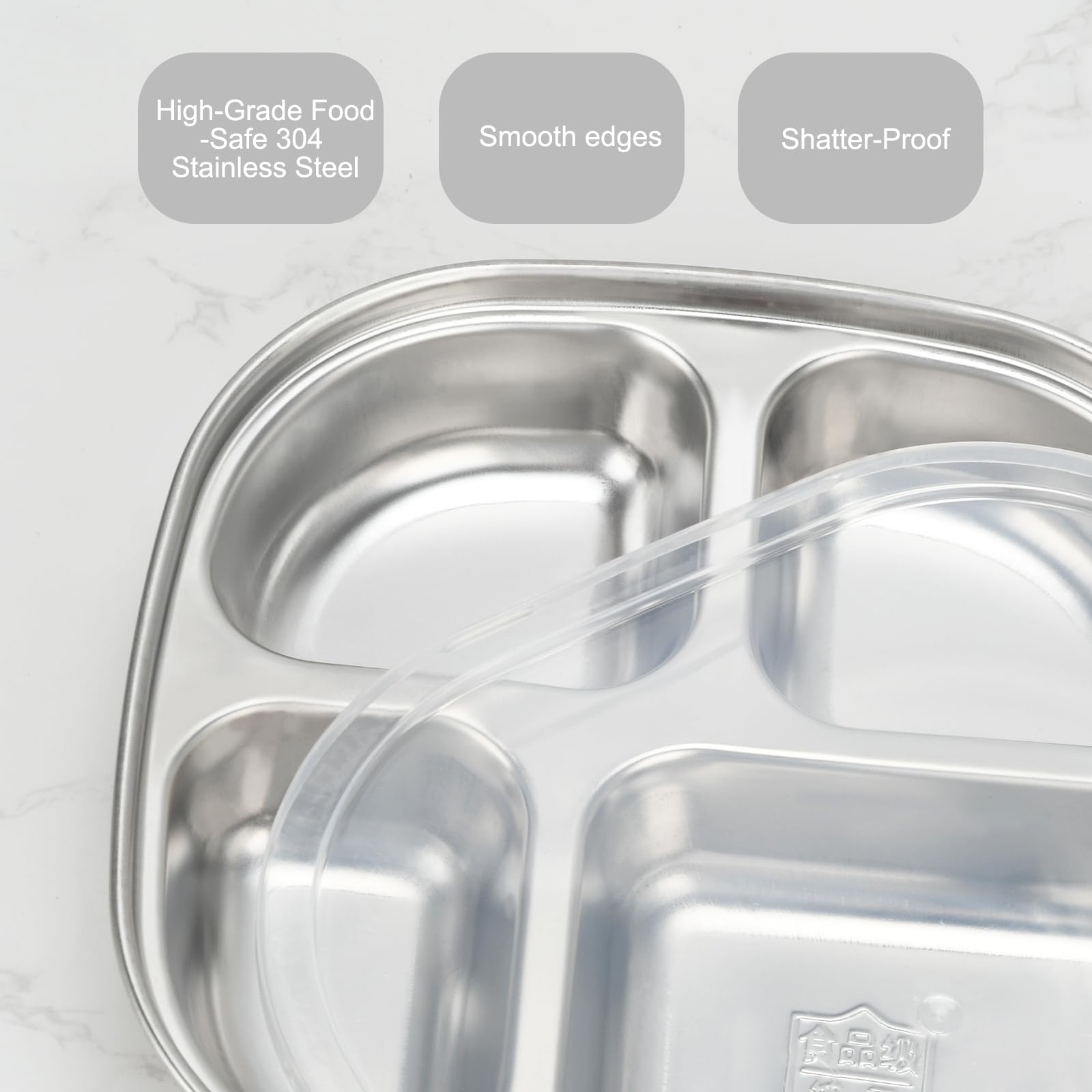 MFBJXC stackable plates save fridge and cabinet space.