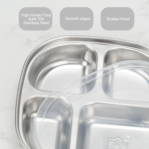 MFBJXC stackable plates save fridge and cabinet space.
