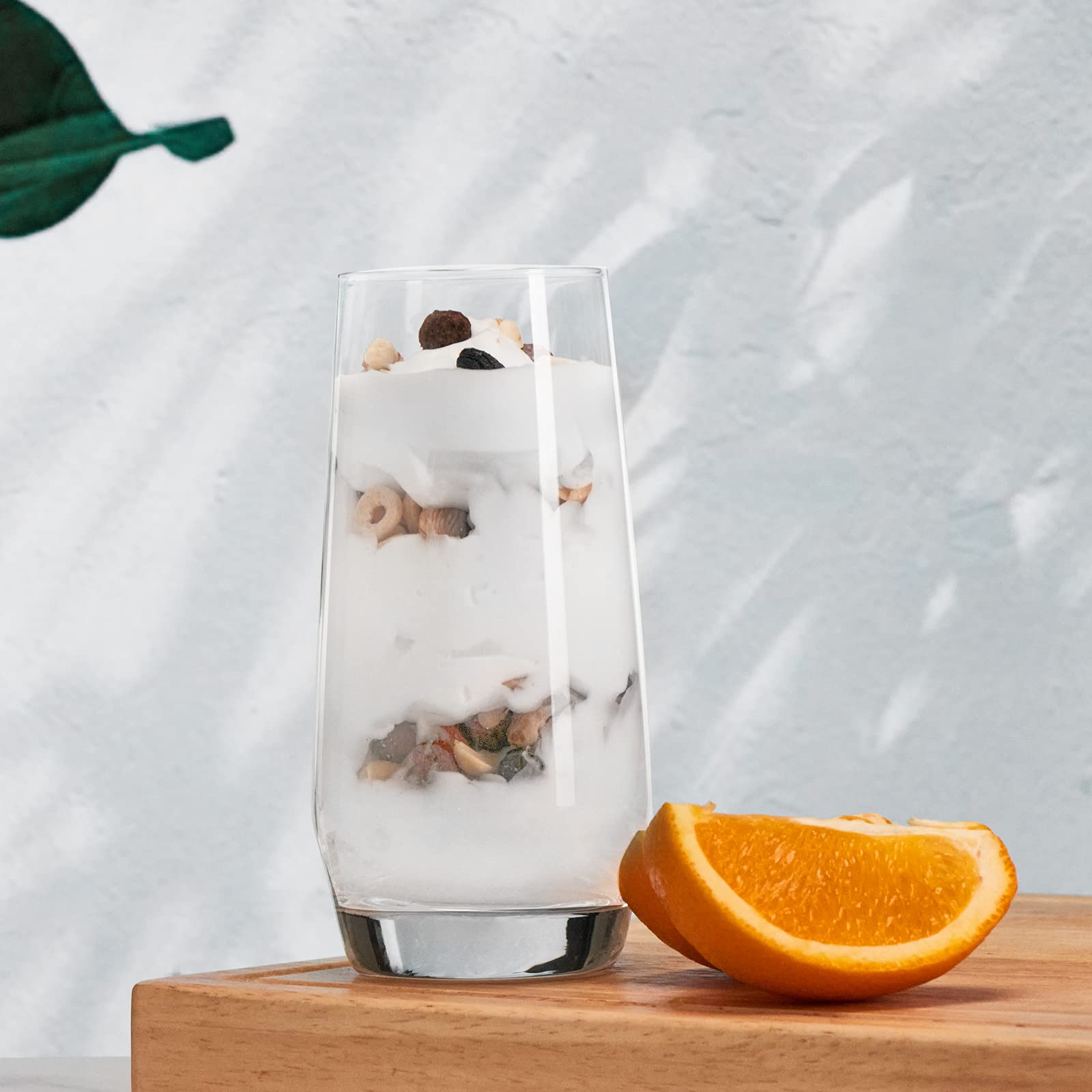 Mfacoy dishwasher-safe glasses for quick cleanup after gatherings.