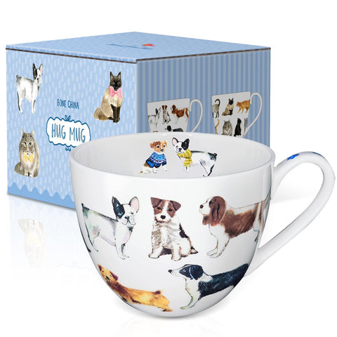 MFoffice bone china mug, microwave-safe and lead-free for daily use