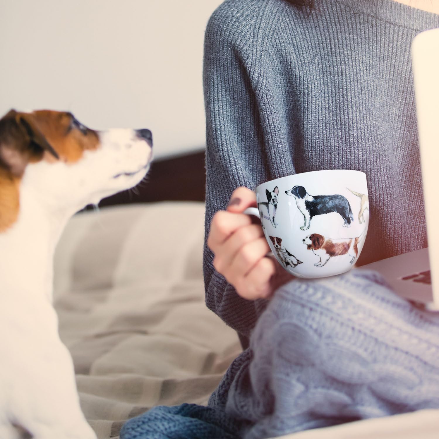 MFoffice lead-free bone china mug designed for safe, everyday use