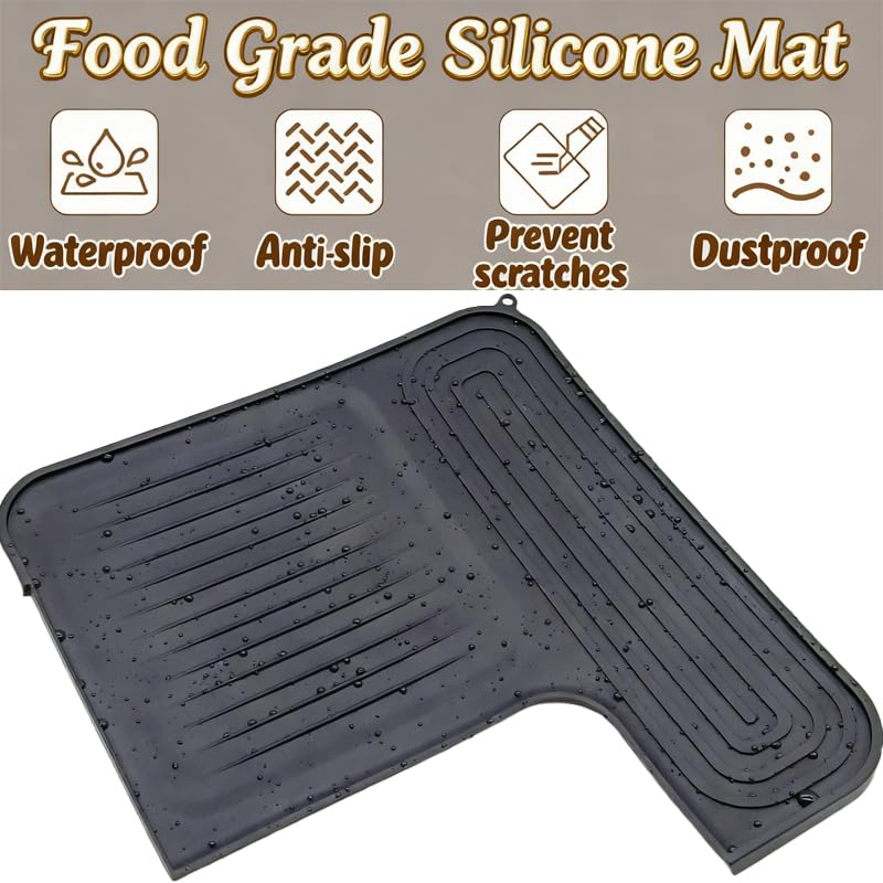 MFRHYLOEE Ninja Luxe mat features a secure non-slip base for stable use.