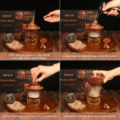 MFXIP Cherry wood chips impart subtle sweetness to cocktails.