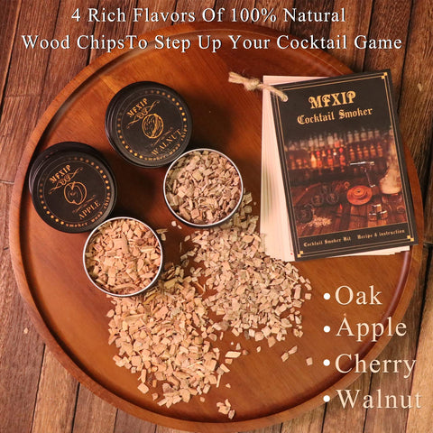MFXIP Oak wood chips deliver robust smoky depth for whiskey.