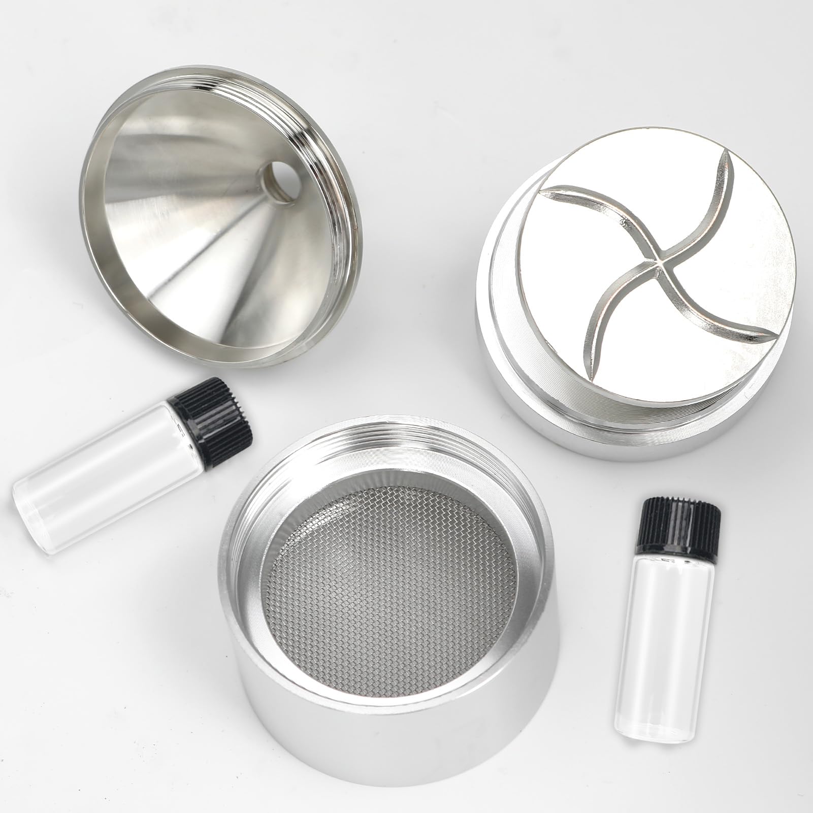 MGOJIJINN glass storage bottle clear 3 features waterproof seal for kitchen storage