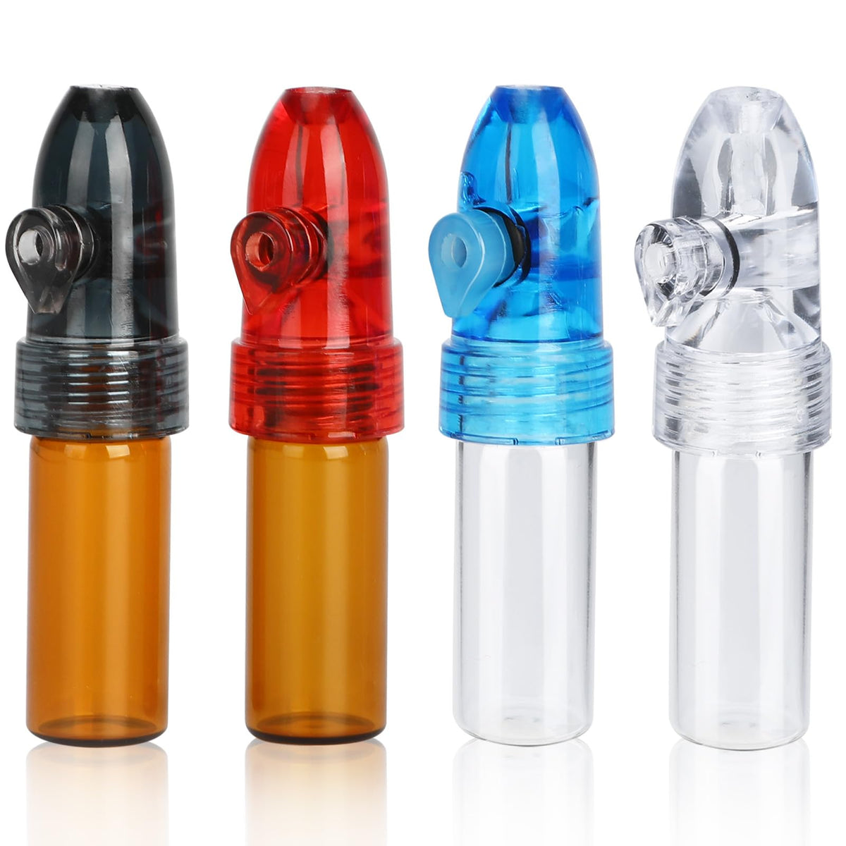 MGOJIJINN portable spice dispenser with rotary switch for precise on-the-go seasoning.