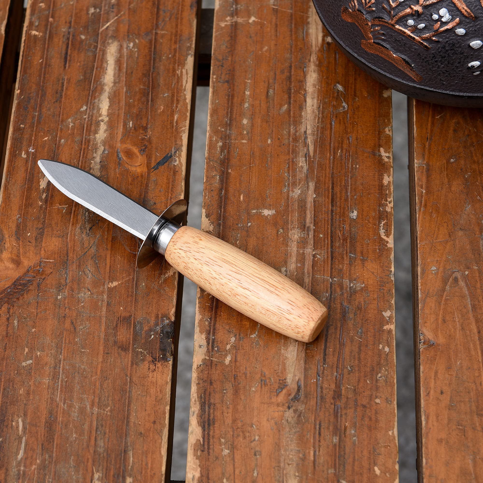 MGTECH oyster knives compact, portable design for storage and transport