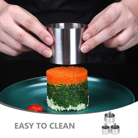 MHFOOU 3 pushers set for consistent, quick pressing.