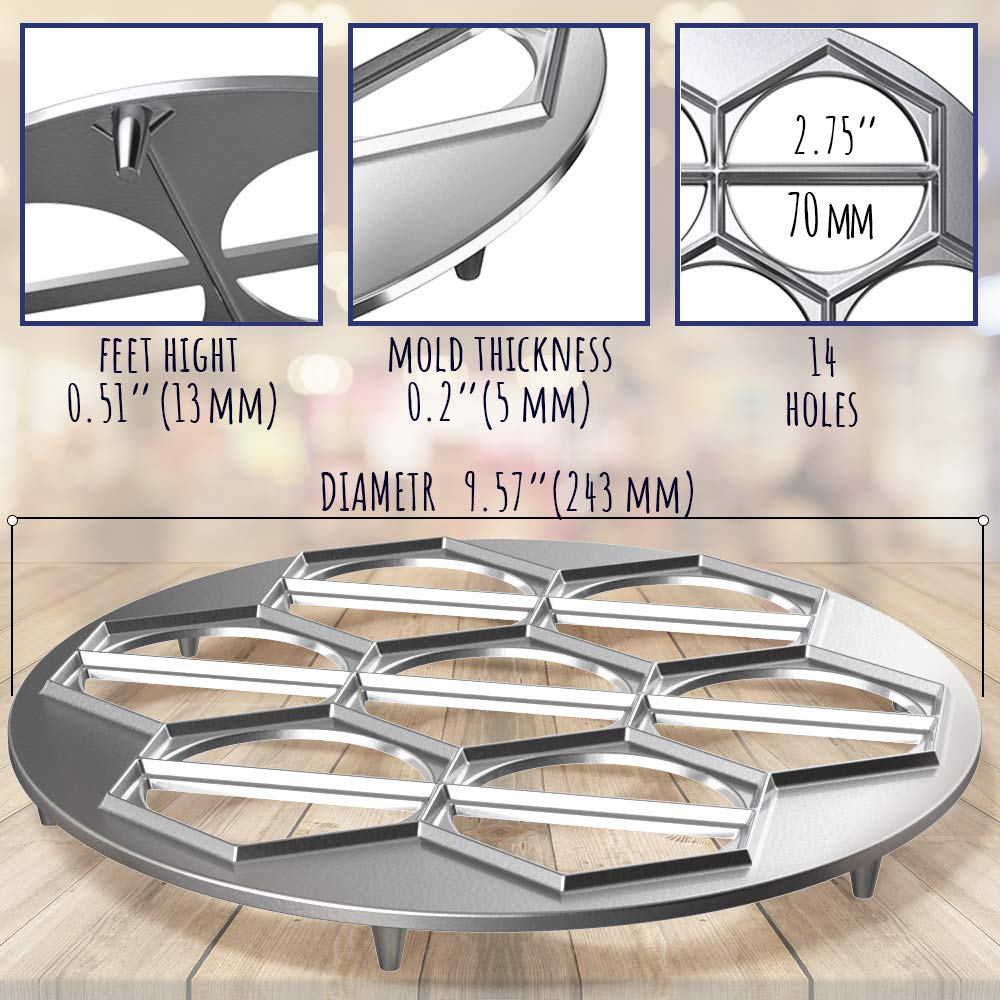 MHH solid aluminum build highlights durability for daily use.