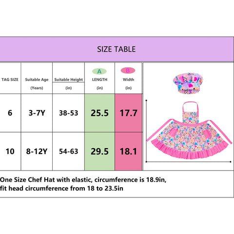 MHJY chef hat with elastic back ensures snug wear for young cooks.