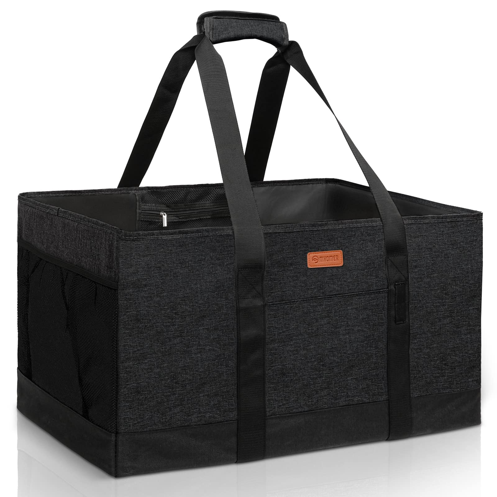 MHOMER reusable grocery bag top view showing large capacity