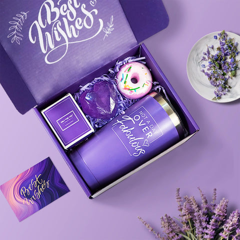 MHSMHL lavender soy wax candle image, creates calming ambiance for relaxation.