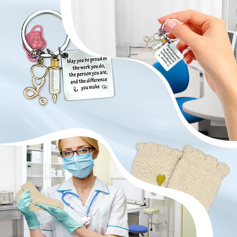 MHSMHL Hair scrunchies to manage hair during busy shifts
