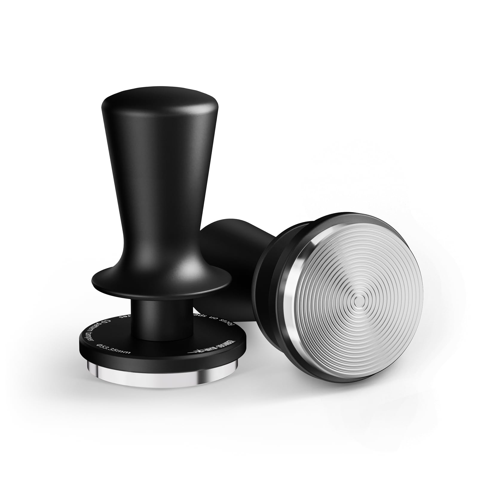MHW-3BOMBER 54mm espresso tamper with dual springs for freer tamping pressure