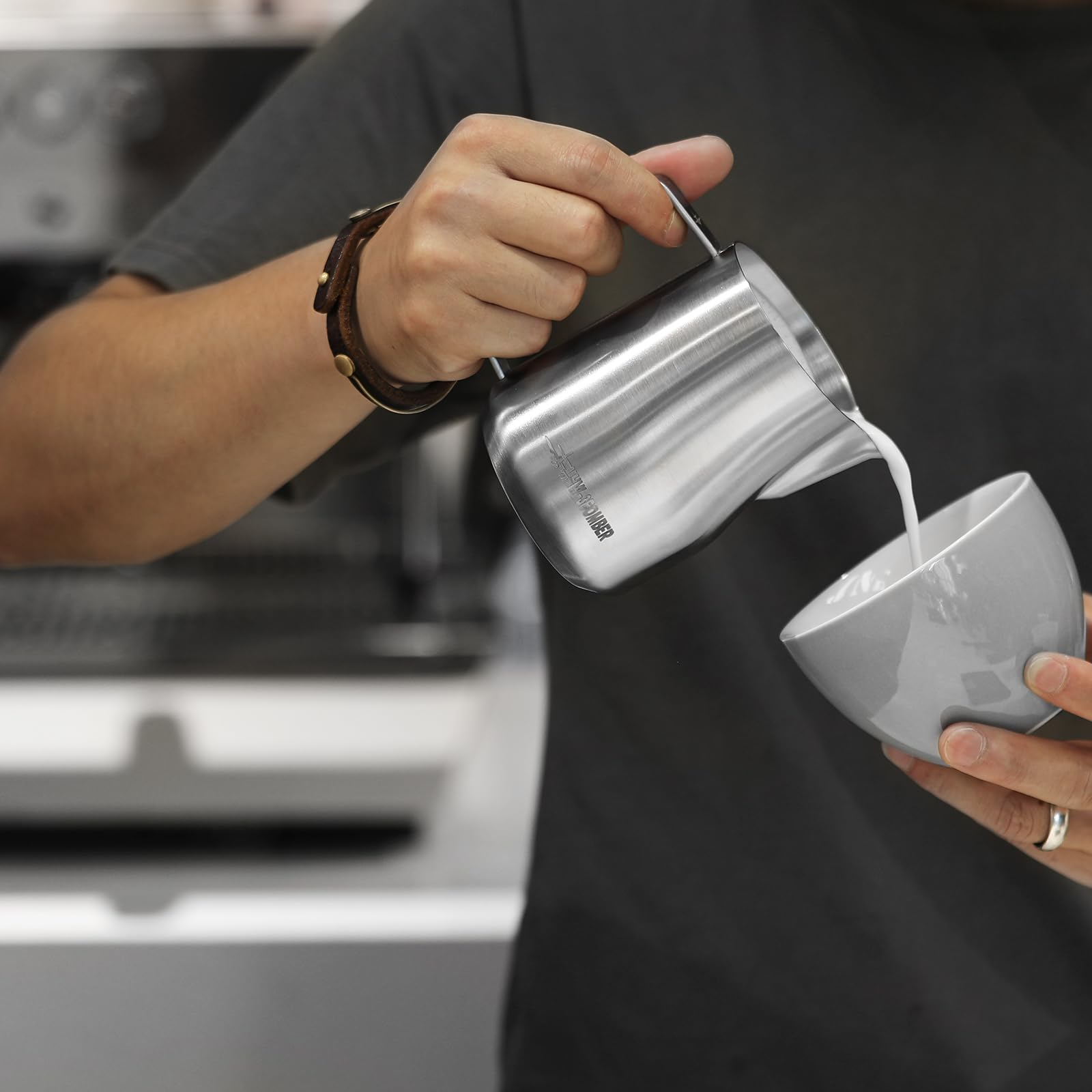 MHW-3BOMBER barista quality espresso pitcher for latte art
