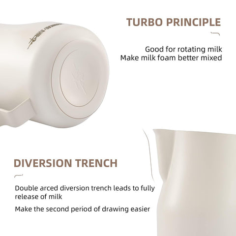 MHW-3BOMBER eagle mouth spout enables precise, art-friendly pours