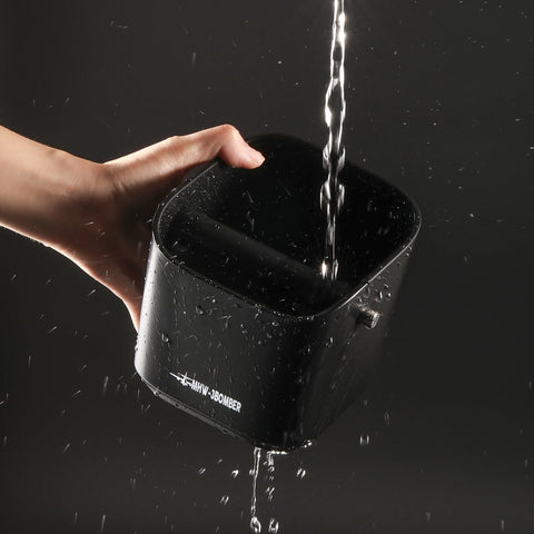 MHW-3BOMBER knock box with brush included for quick cleanup