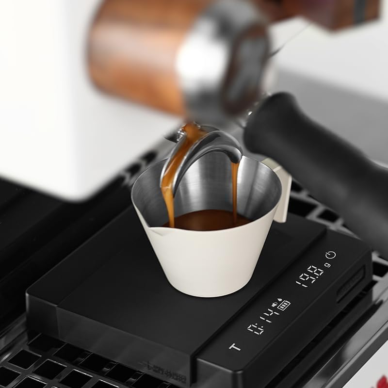 MHW-3BOMBER mini coffee scale side profile with non-slip base
