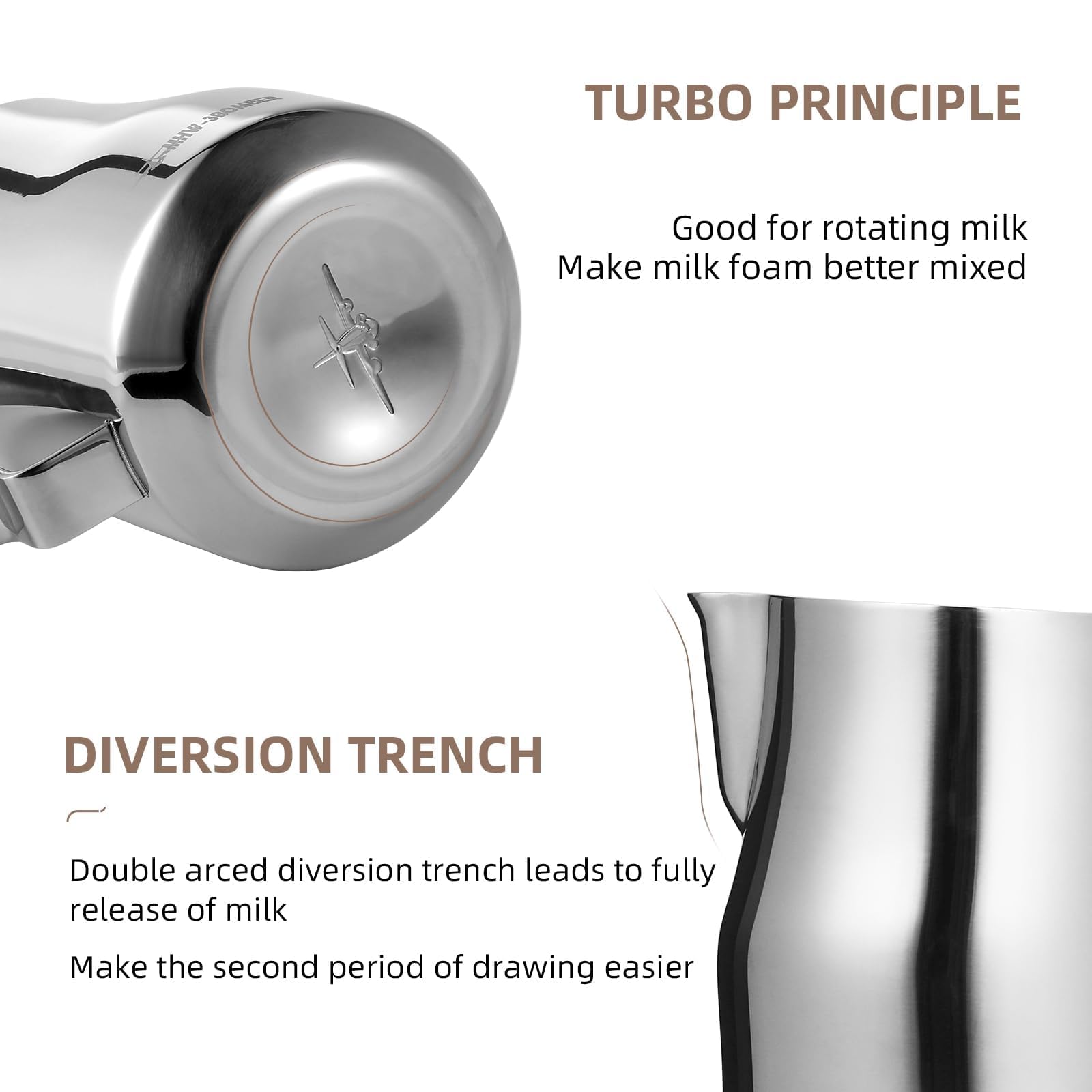 MHW-3BOMBER professional-grade frother suitable for home bars and cafes