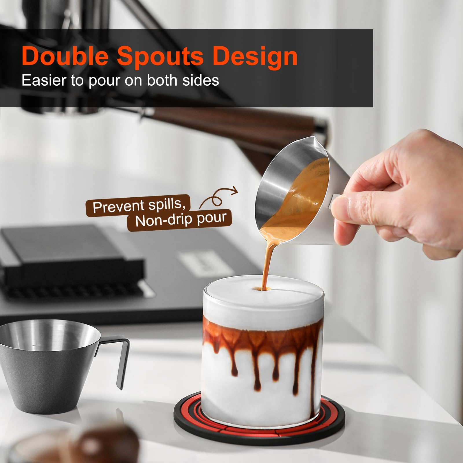 MHW-3BOMBER suitable for coffee, cocktails, desserts, and more.