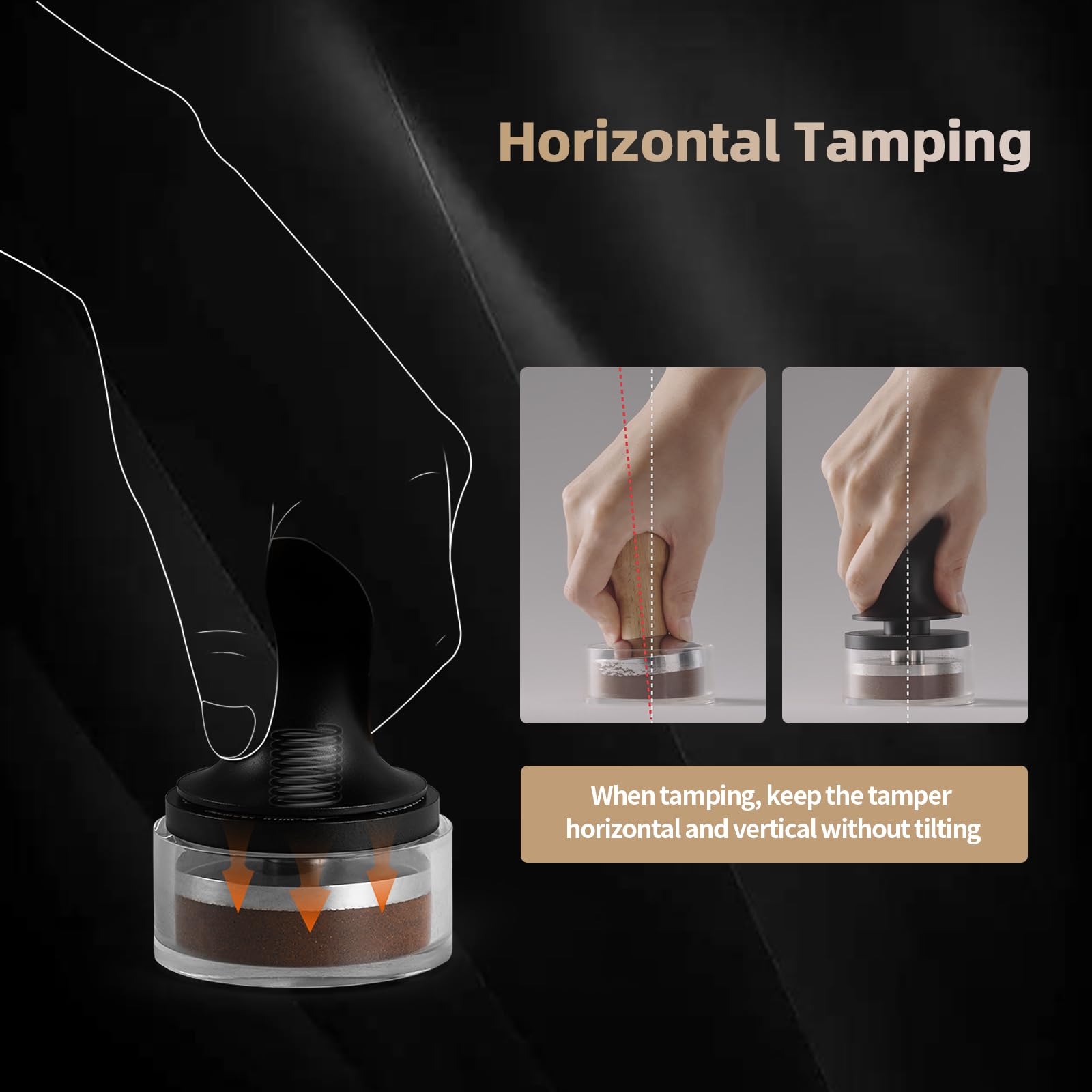 MHW-3BOMBER self-leveling tamper ensures perpendicular tamp for consistent results