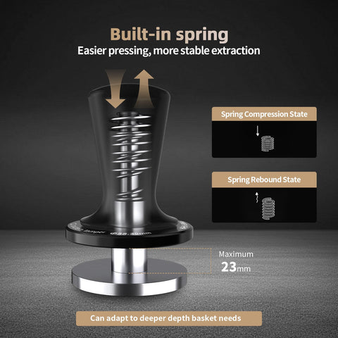 MHW-3BOMBER tamper automatic reset keeps tamping consistent with fatigue reduction.