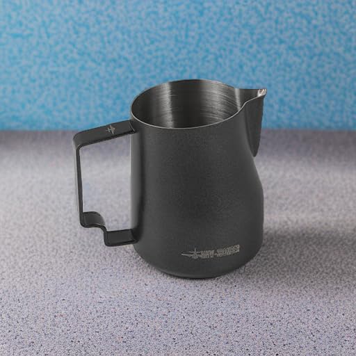 MHW-3BOMBER turbine-inspired design speeds milk fusion for creamier foam.