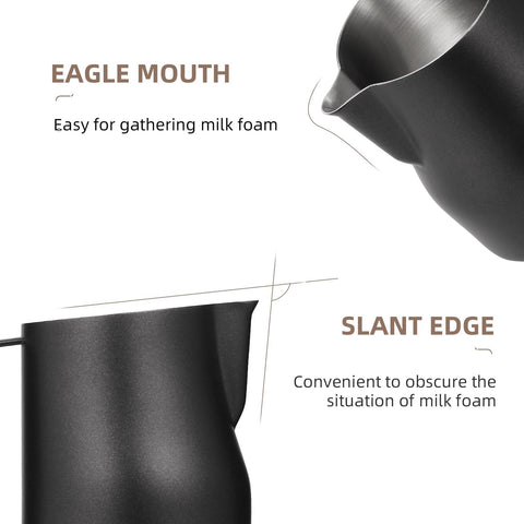 MHW-3BOMBER turbine-inspired design for faster, finer milk foam