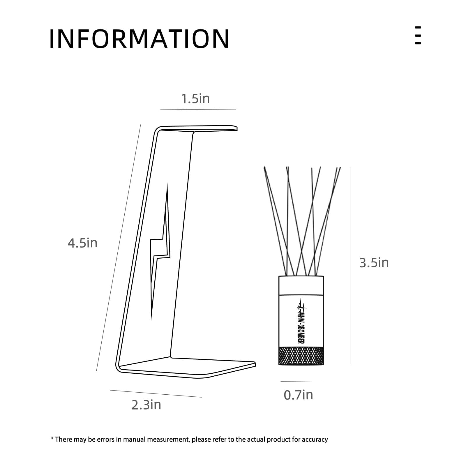 Includes 6 spare needles for quick replacements.