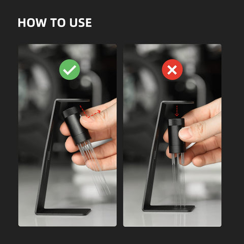 Compact black design suitable for home and cafe setups.