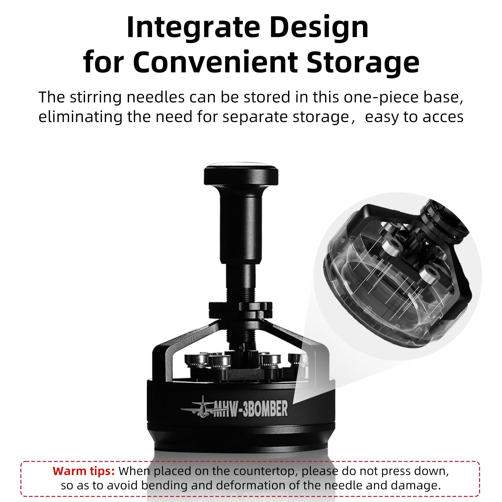 MHW-3BOMBER WDT Tool one-way bearing enables quick activation